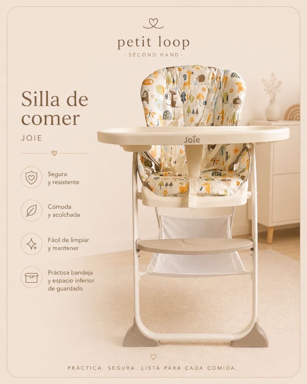Silla de comer JOIE